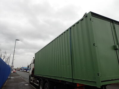 Second Hand 30ft Shipping Containers 30ft S3 Doors click to zoom image