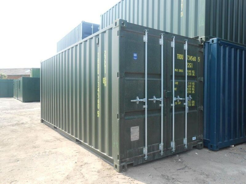 SHIPPING CONTAINERS 25ft S2 Doors click to zoom image