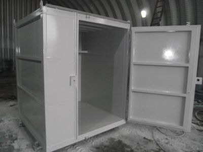 SHIPPING CONTAINERS 6ft x 6ft x 7ft tool vault 29513 click to zoom image
