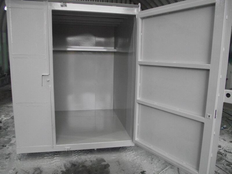 SHIPPING CONTAINERS 6ft x 6ft x 7ft tool vault 29513 click to zoom image