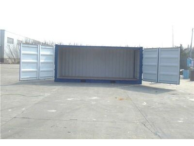 SHIPPING CONTAINERS 20ft Full Side Access Blue 66177 click to zoom image