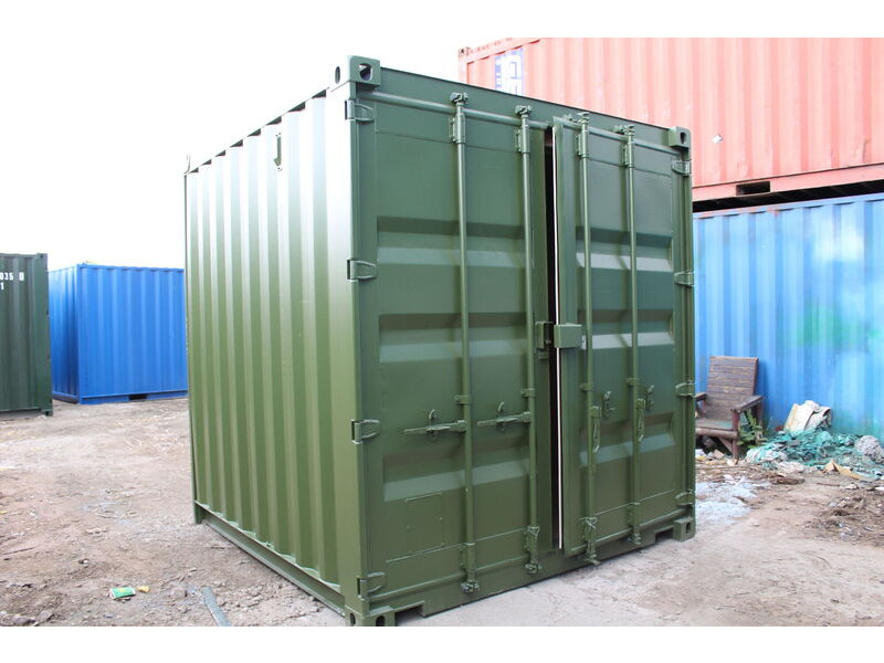 SHIPPING CONTAINERS 10ft S2 Doors click to zoom image