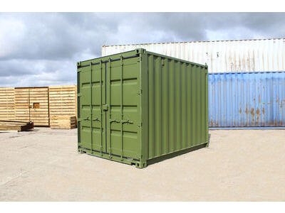 SHIPPING CONTAINERS 10ft Container - S2 Doors click to zoom image