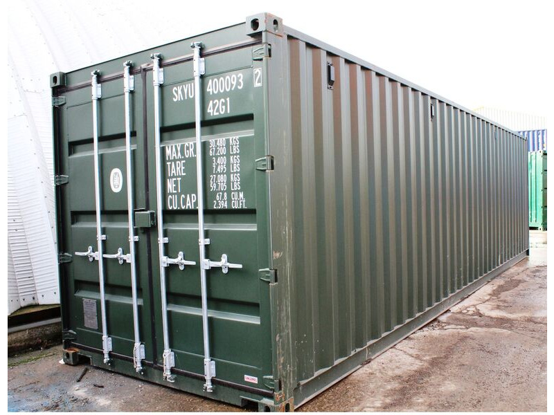 New 40ft Shipping Containers 40ft New ISO Container - S2 Doors click to zoom image