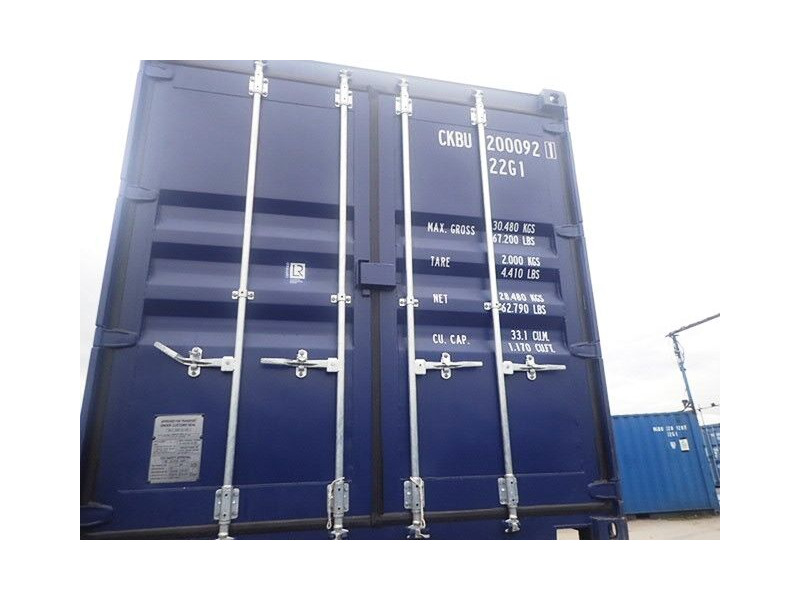 SHIPPING CONTAINERS 20ft ISO green 34802 £2195.00 20ft to 30ft