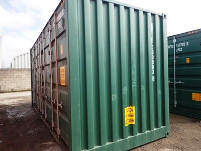 SHIPPING CONTAINERS 20ft Full Side Access 55161 click to zoom image