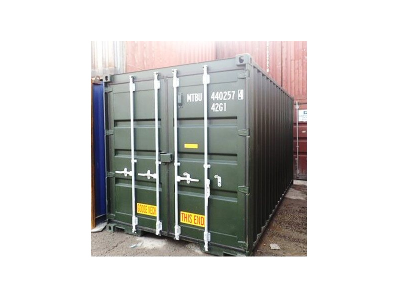 SHIPPING CONTAINERS 16ft S2 Doors 59598 click to zoom image