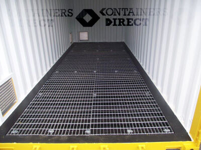SHIPPING CONTAINERS 10ft once used Falcon chemical store F10