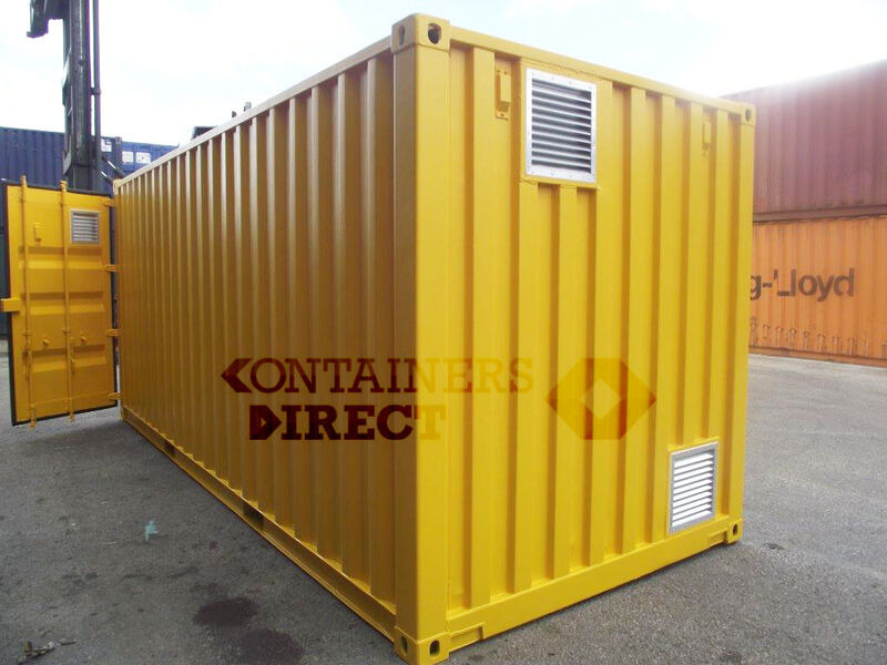SHIPPING CONTAINERS 15ft once used Falcon chemical store F15 click to zoom image