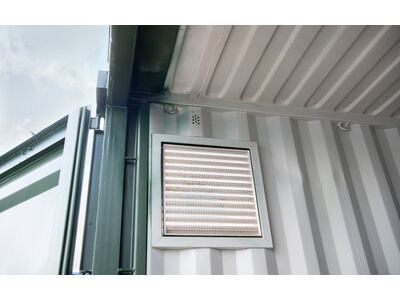 SHIPPING CONTAINERS 40ft used Falcon chemical store F40 click to zoom image