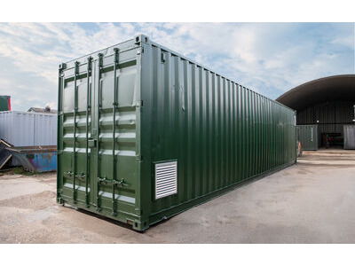 SHIPPING CONTAINERS 40ft used Falcon chemical store F40 click to zoom image