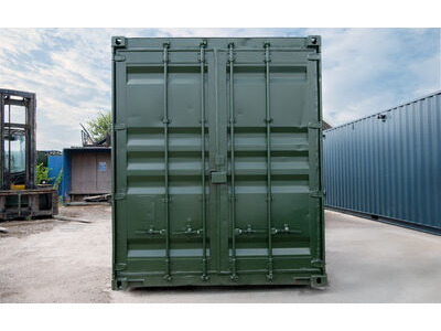 SHIPPING CONTAINERS 40ft used Falcon chemical store F40 click to zoom image