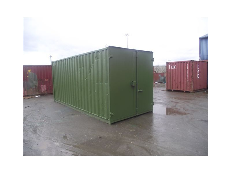 SHIPPING CONTAINERS 25ft S1 Doors click to zoom image