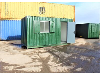 SHIPPING CONTAINERS 15ft ModiBox Office click to zoom image