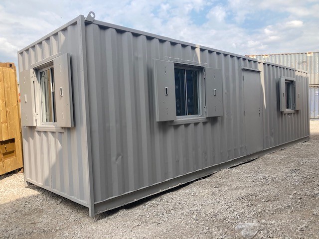 SHIPPING CONTAINERS 30ft ModiBox Office | £9145.00 | Offices, Classrooms &  Canteens | Quality Used | Containers Direct