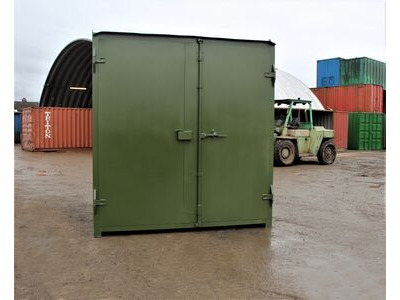 SHIPPING CONTAINERS 8ft S1 Doors click to zoom image