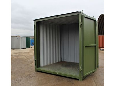 SHIPPING CONTAINERS 8ft S1 Doors click to zoom image