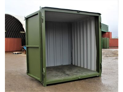 SHIPPING CONTAINERS 8ft S1 Doors click to zoom image