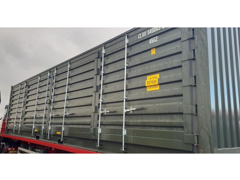SHIPPING CONTAINERS 40ft High Cube, Full Side Access SA40 click to zoom image