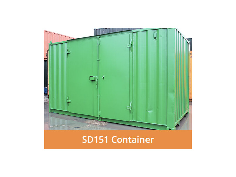 SHIPPING CONTAINERS 15ft Side Access SD151 click to zoom image