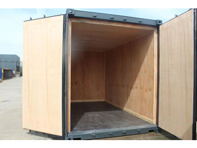 SHIPPING CONTAINERS 15ft high cube with ply lining OFF130526
