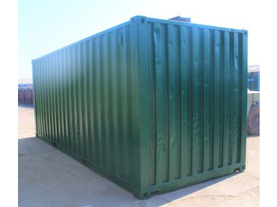 SHIPPING CONTAINERS DryBox 20 repainted green - OFFDB20G click to zoom image