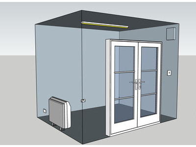 SHIPPING CONTAINERS 10ft Gymbox - Used click to zoom image