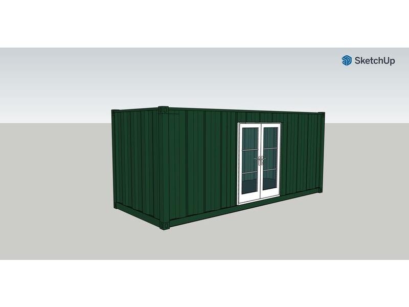 SHIPPING CONTAINERS 20ft GymBox - Used click to zoom image
