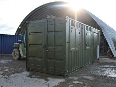 SHIPPING CONTAINERS 20ft S3 "Vented Office" Container - OFF106840 click to zoom image