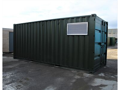 SHIPPING CONTAINERS 20ft S3 "Vented Office" Container - OFF106840 click to zoom image