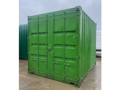 SHIPPING CONTAINERS 10ft  S2 doors, electrics - used OFF79788 click to zoom image
