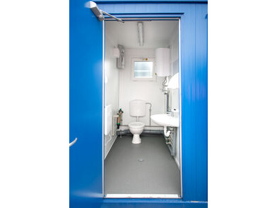 SHIPPING CONTAINERS 20ft toilet cabin CTX2031 click to zoom image