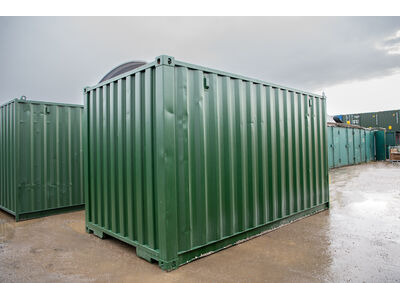 SHIPPING CONTAINERS Used 15ft Dry Van Container - OFF135654 click to zoom image