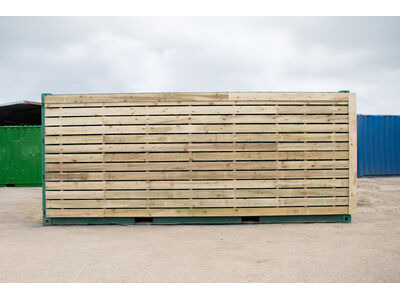 SHIPPING CONTAINERS Used 20ft Container with Cladding - OFF132916 click to zoom image