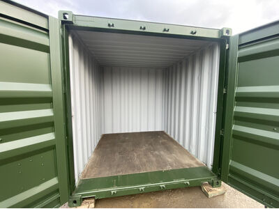 SHIPPING CONTAINERS Used 8ft Dry Van Container - OFF137619 click to zoom image