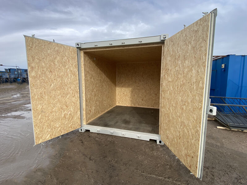 SHIPPING CONTAINERS Used 10ft OSB Lined & Insulated - OFF137493 click to zoom image