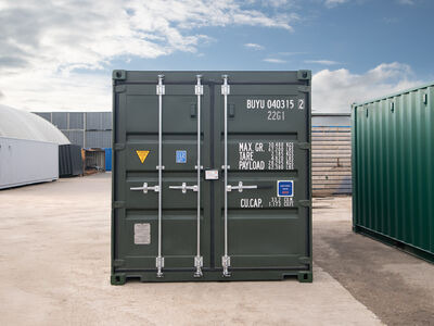SHIPPING CONTAINERS Once-Used 20ft Dry Van Container - OFF137845 click to zoom image