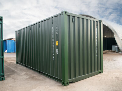 SHIPPING CONTAINERS Once-Used 20ft Dry Van Container - OFF137845 click to zoom image