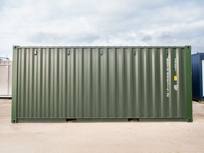 SHIPPING CONTAINERS Once-Used 20ft Dry Van Container - OFF137845 click to zoom image