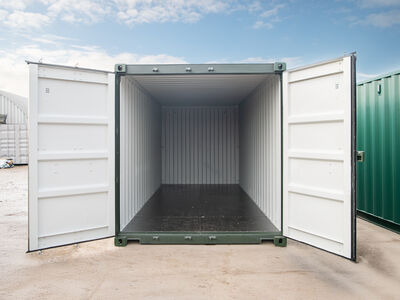 SHIPPING CONTAINERS Once-Used 20ft Dry Van Container - OFF137845 click to zoom image