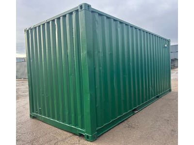 SHIPPING CONTAINERS Used 20ft with Electrics & Shelving - OFF137674 click to zoom image