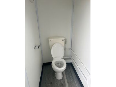SHIPPING CONTAINERS Used 16ft x 9ft Toilet Cabin - OFFM137952 click to zoom image