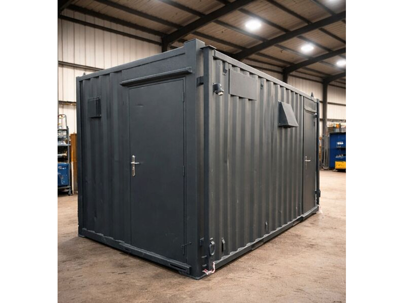 SHIPPING CONTAINERS Used 16ft x 9ft Toilet Cabin - OFFM137952 click to zoom image