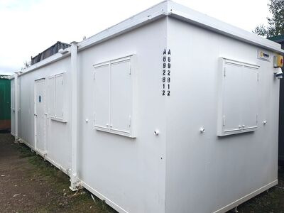 SHIPPING CONTAINERS 32ft x 10ft Office Cabin with Kitchenette & W/C - OFFM137053