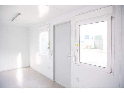 SHIPPING CONTAINERS New Build 20ft High Spec. Office in Grey - OFF135467 click to zoom image