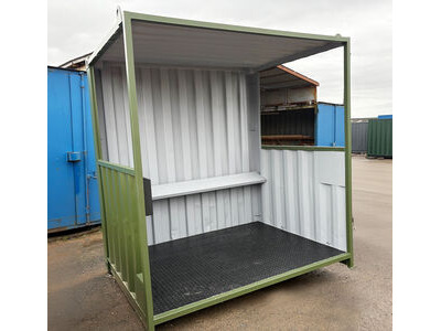 SHIPPING CONTAINERS Used 6ft Smoking Shelter - OFF136960 click to zoom image