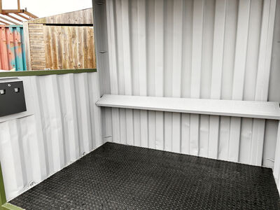 SHIPPING CONTAINERS Used 6ft Smoking Shelter - OFF136960 click to zoom image