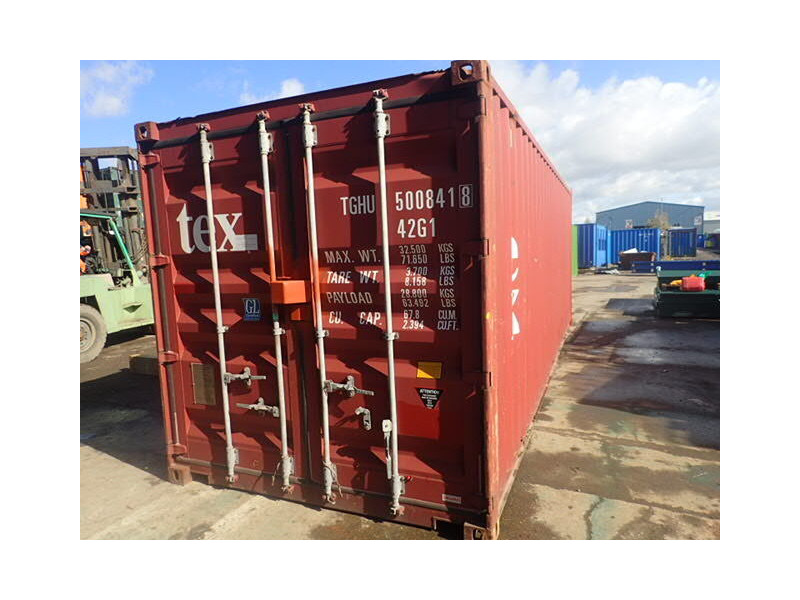 SHIPPING CONTAINERS 24ft Original Doors 67659 click to zoom image