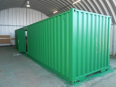 SHIPPING CONTAINERS 40ft with Personnel Door SC66 click to zoom image