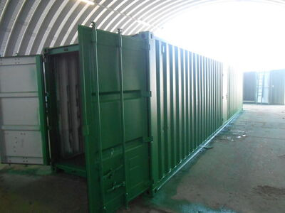 SHIPPING CONTAINERS 40ft with Personnel Door SC66 click to zoom image